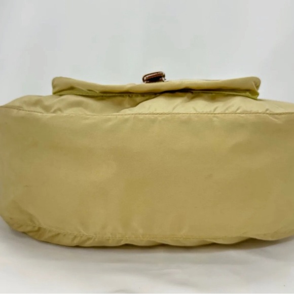 PRADA  Vela Sport Nylon Tessuto Beige shoulder bag with dustbag - Picture 10 of 15